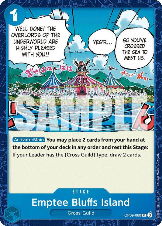 Emptee Bluffs Island - Emperors in the New World (OP09) One Piece