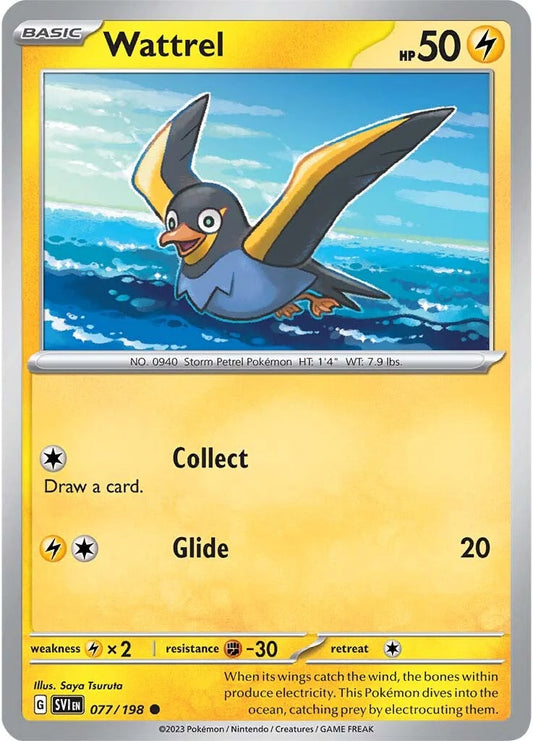 Wattrel (077/198) [Scarlet & Violet: Base Set] Pokemon