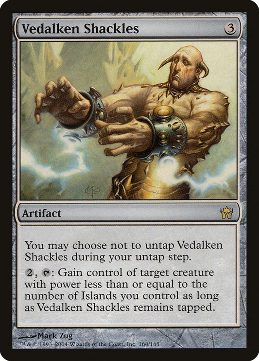 Vedalken Shackles (Foil) Magic The Gathering