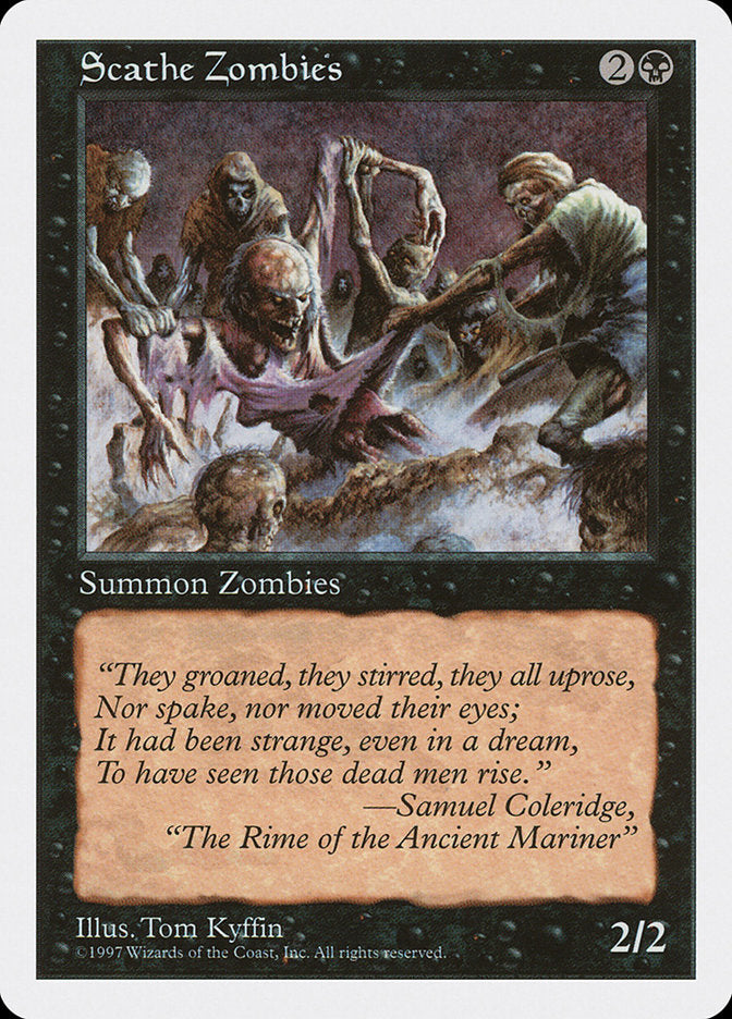 Scathe Zombies Magic The Gathering