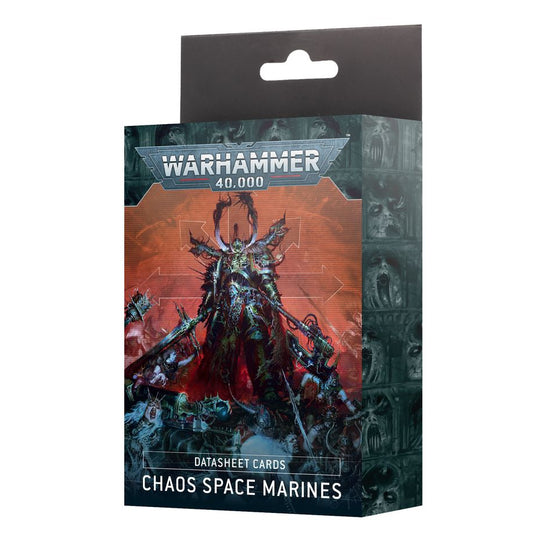 DATASHEET CARDS:CHAOS SPACE MARINE (PREORDER) Games Workshop