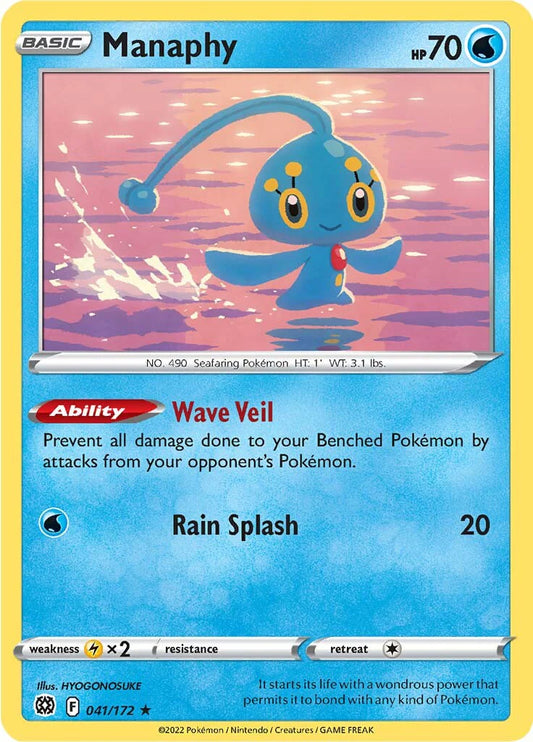 Manaphy (041/172) [Sword & Shield: Brilliant Stars] Pokemon