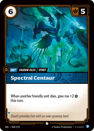 Spectral Centaur - Unleashed (UNL) Armchair Generals