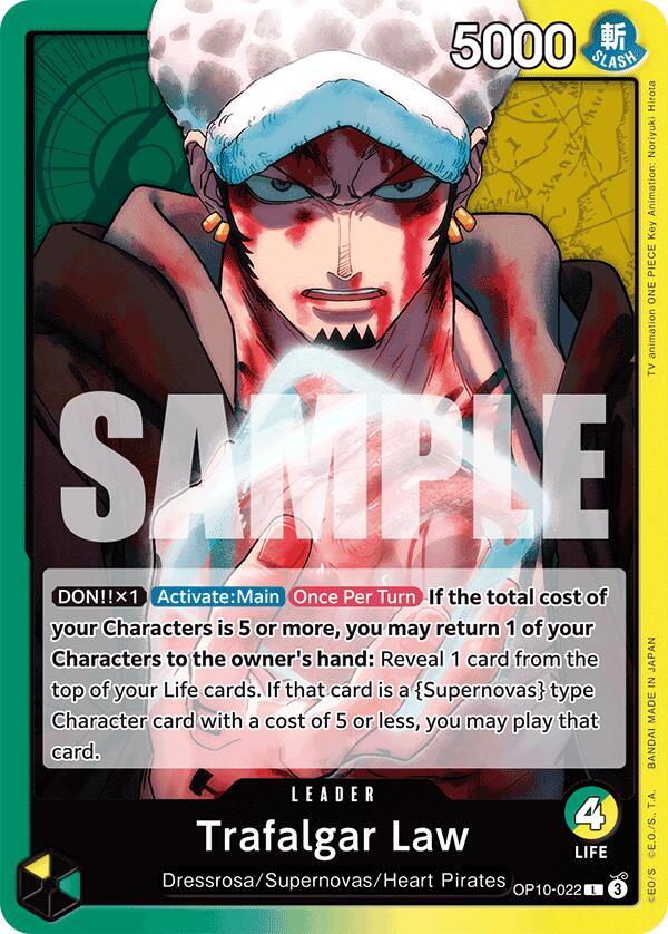 Trafalgar Law (022) - Royal Blood (OP10) One Piece
