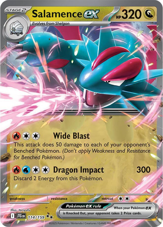 Salamence ex (114/159) [Scarlet & Violet: Journey Together] Pokemon