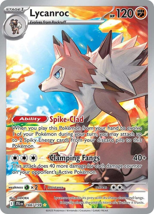 Lycanroc (166/159) [Scarlet & Violet: Journey Together] Pokemon