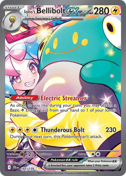 Iono's Bellibolt ex (183/159) [Scarlet & Violet: Journey Together] Pokemon