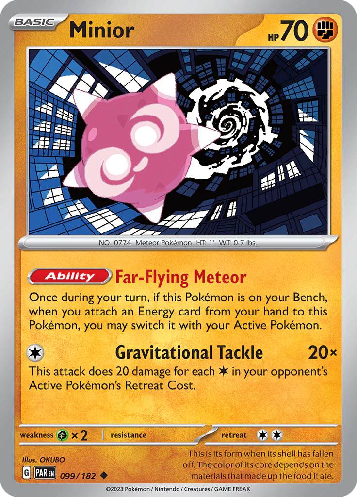 Minior (099/182) [Scarlet & Violet: Paradox Rift] Pokemon