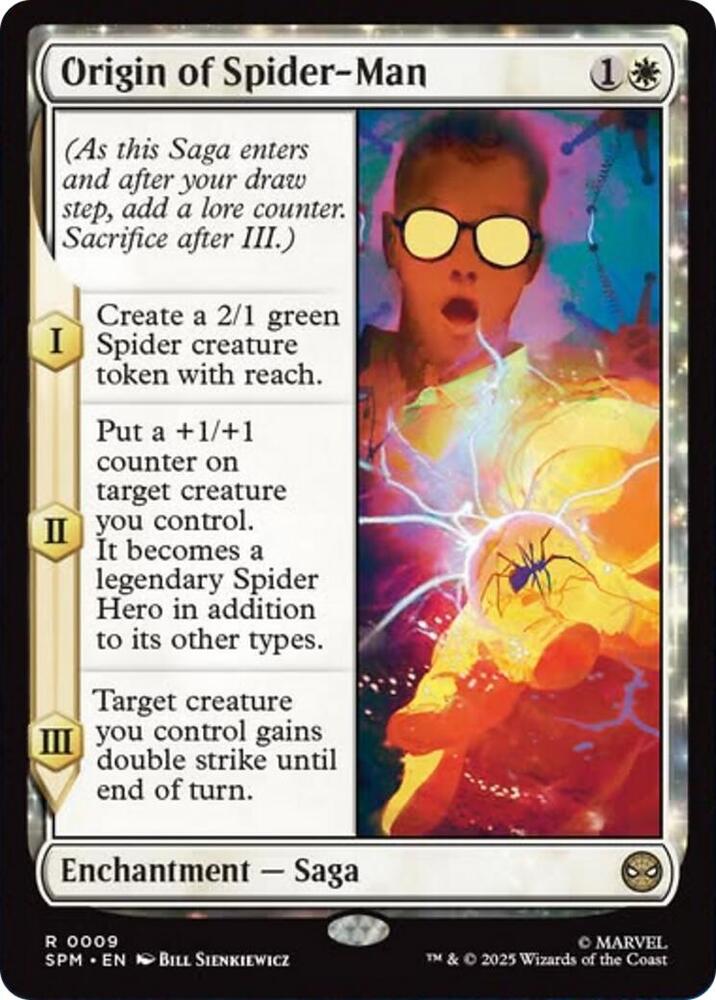 Origin of Spider-Man - Marvel's Spider-Man (SPM) Magic The Gathering