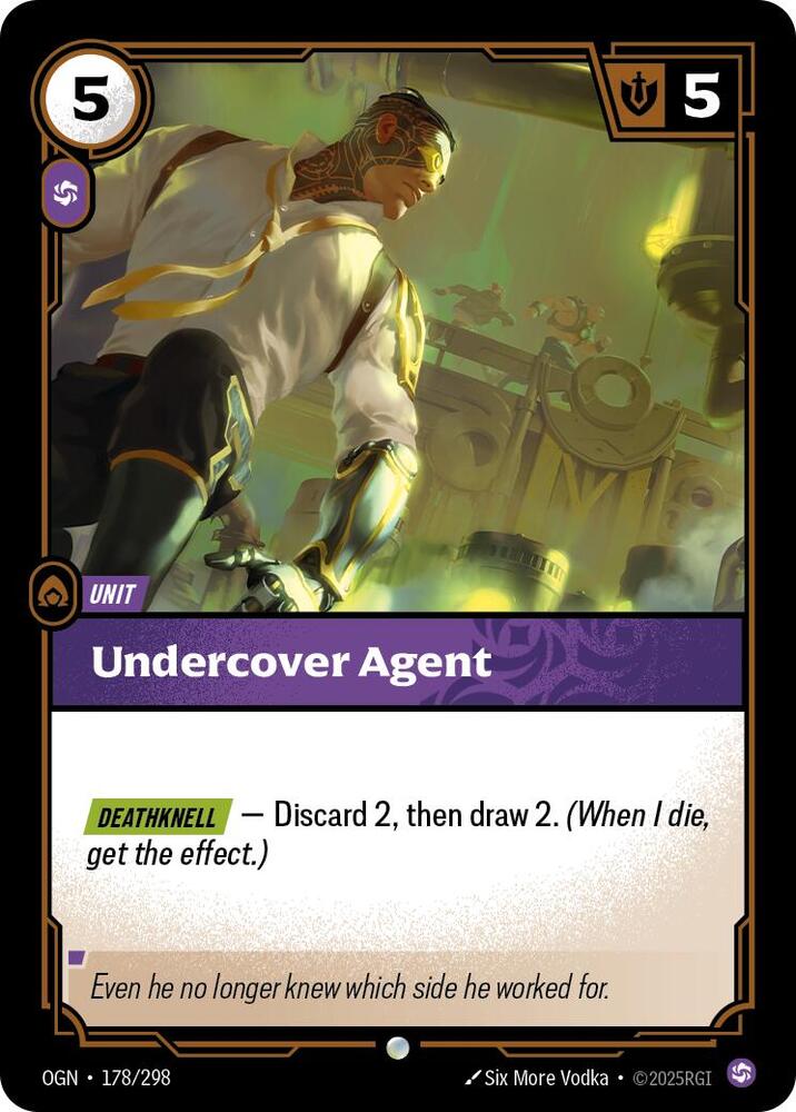 Undercover Agent - Origins (OGN) Armchair Generals