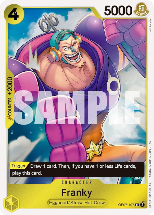 Franky - OP07-107 (Reprint) Armchair Generals