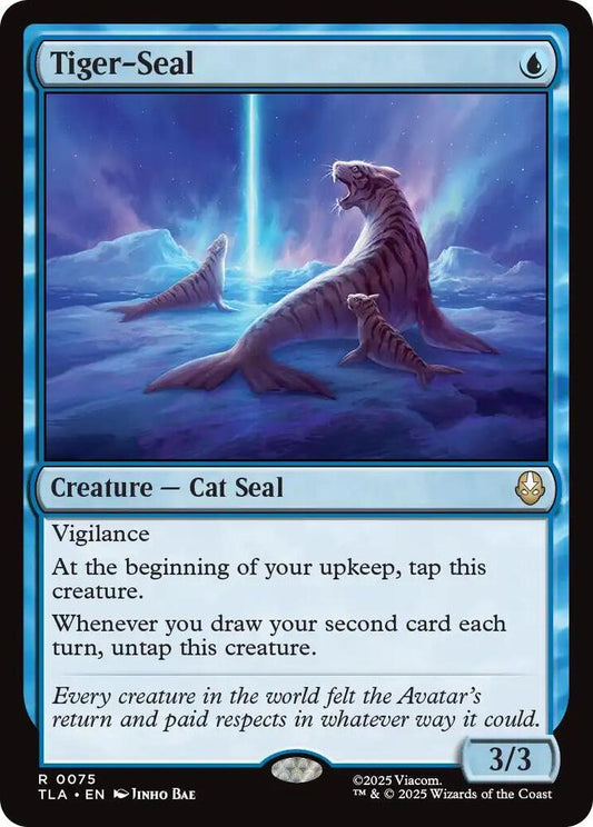 Tiger-Seal - Avatar: The Last Airbender (TLA) Magic The Gathering