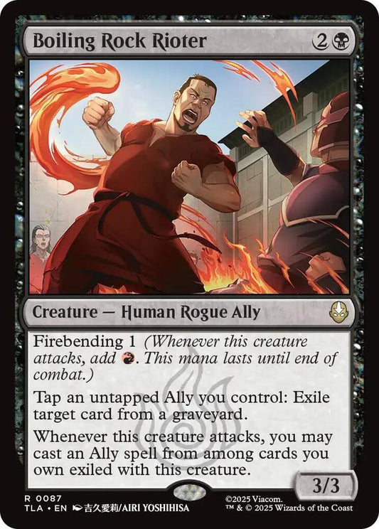 Boiling Rock Rioter - Avatar: The Last Airbender (TLA) Magic The Gathering