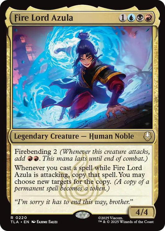 Fire Lord Azula - Avatar: The Last Airbender (TLA) Magic The Gathering
