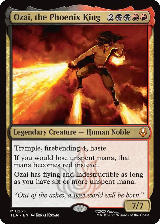 Ozai, the Phoenix King - Avatar: The Last Airbender (TLA) Magic The Gathering