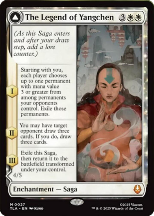 The Legend of Yangchen - Avatar: The Last Airbender (TLA) Magic The Gathering