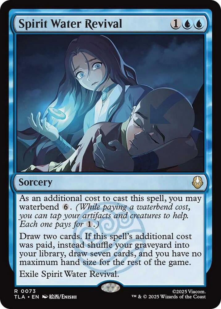 Spirit Water Revival - Avatar: The Last Airbender (TLA) Magic The Gathering
