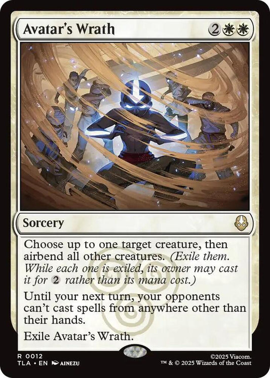 Avatar's Wrath - Avatar: The Last Airbender (TLA) Magic The Gathering
