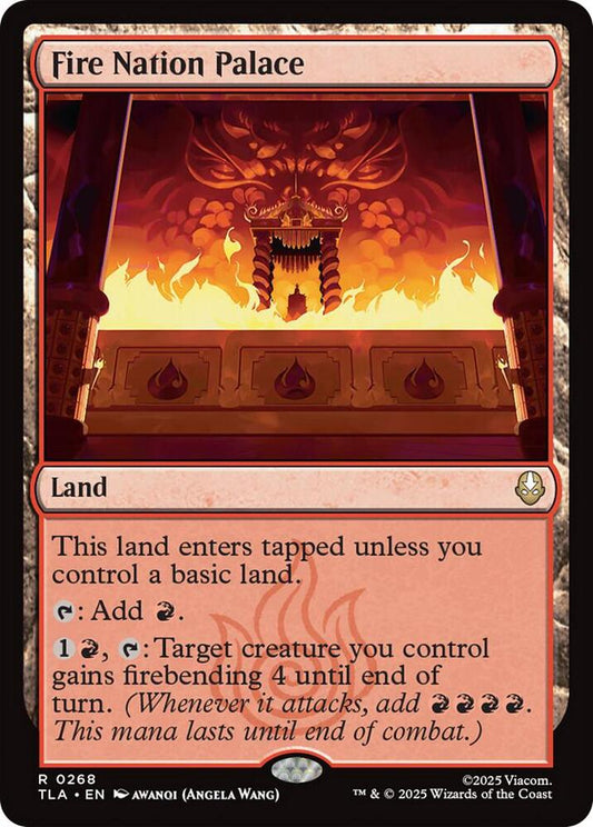 Fire Nation Palace - Avatar: The Last Airbender (TLA) Magic The Gathering