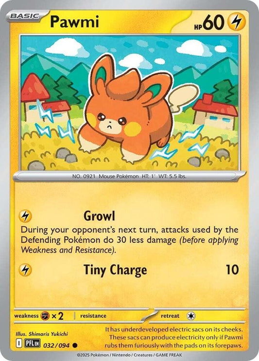 Pawmi - ME02: Phantasmal Flames (PFL) Pokemon
