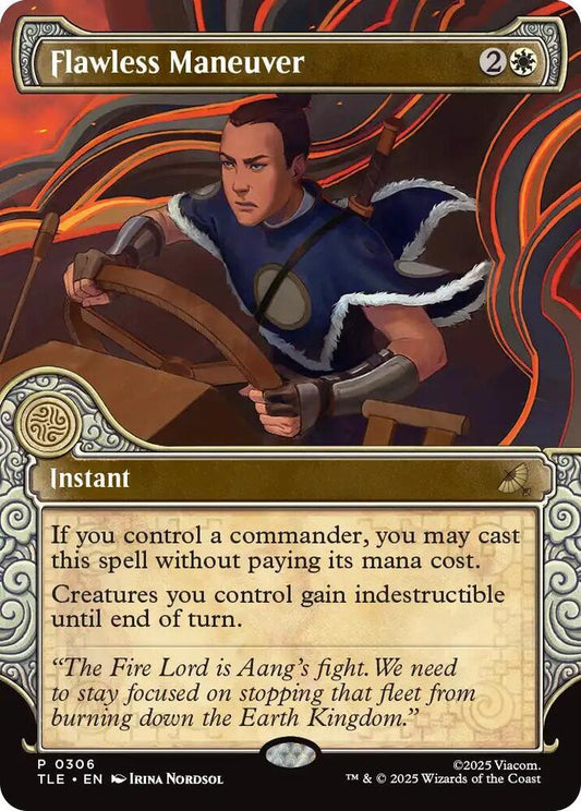 Flawless Maneuver (Showcase) - Avatar: The Last Airbender: Eternal-Legal (TLE) Magic The Gathering