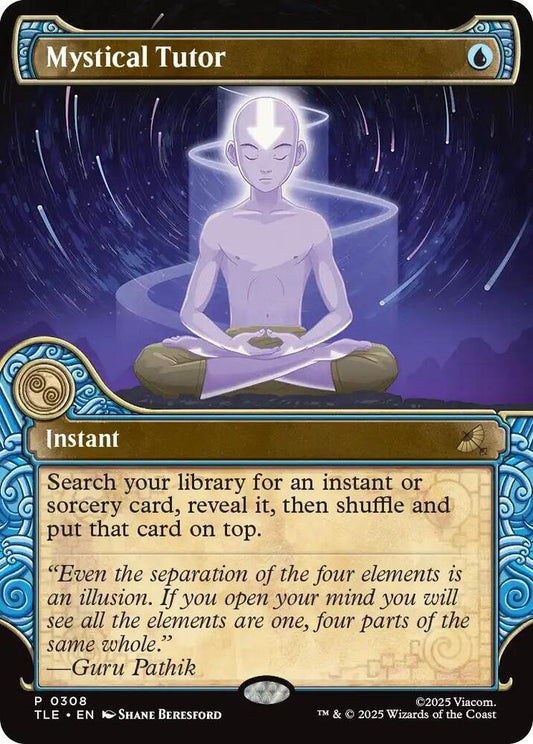 Mystical Tutor (Showcase) - Avatar: The Last Airbender: Eternal-Legal (TLE) Magic The Gathering