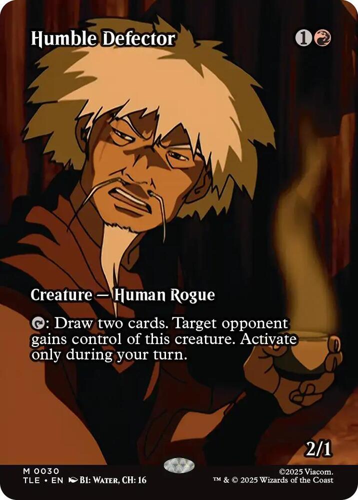 Humble Defector (Borderless) - Avatar: The Last Airbender: Eternal-Legal (TLE) Magic The Gathering
