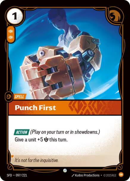 Punch First - Spiritforged (SFD) Armchair Generals