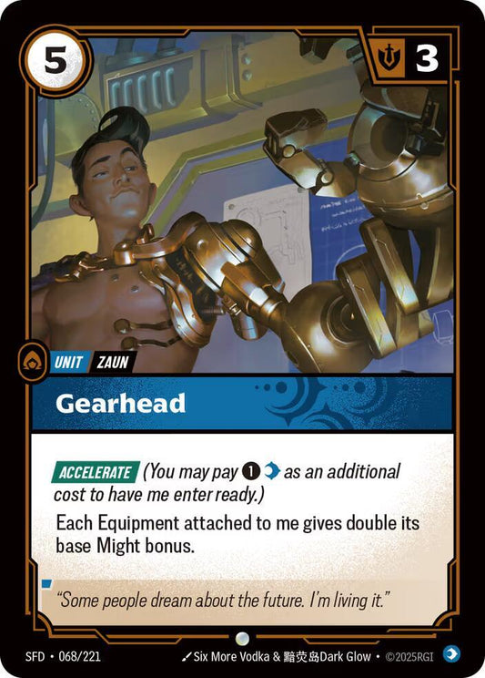 Gearhead - Spiritforged (SFD) Armchair Generals