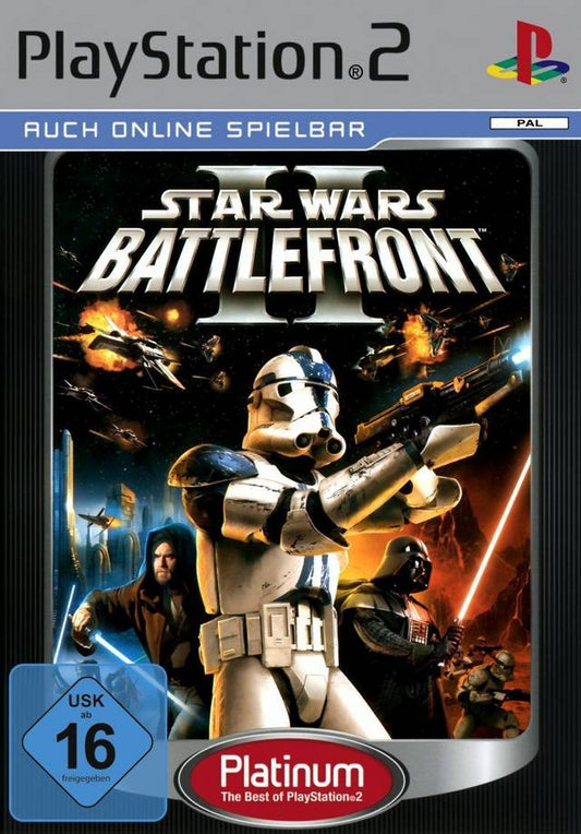 Star Wars Battlefront 2 [Platinum] PAL Playstation 2 (Complete) Armchair Generals