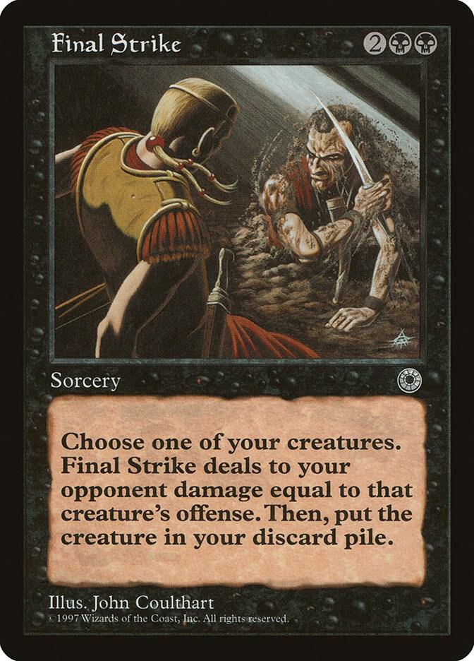 Final Strike - Portal (POR) Armchair Generals