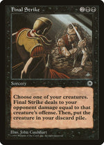 Final Strike - Portal (POR) Armchair Generals