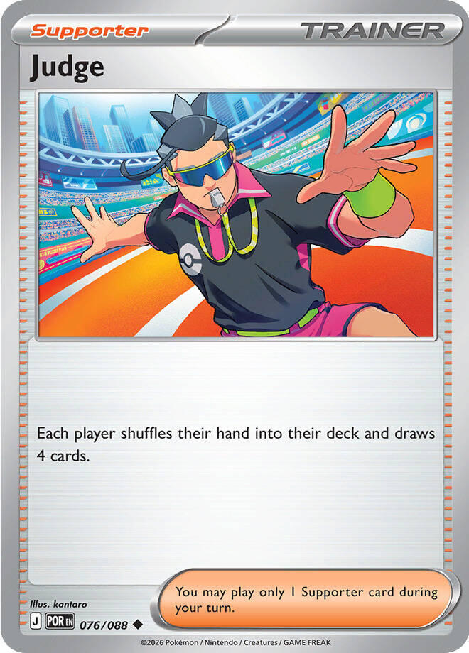 Judge - ME03: Perfect Order (POR) Pokemon