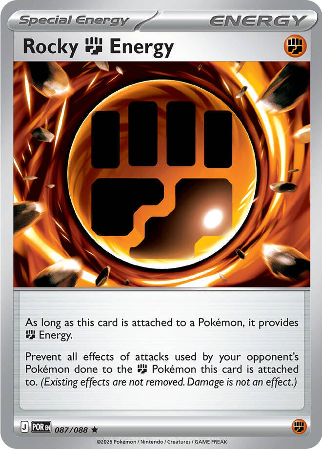 Rocky Fighting Energy - ME03: Perfect Order (POR) Pokemon