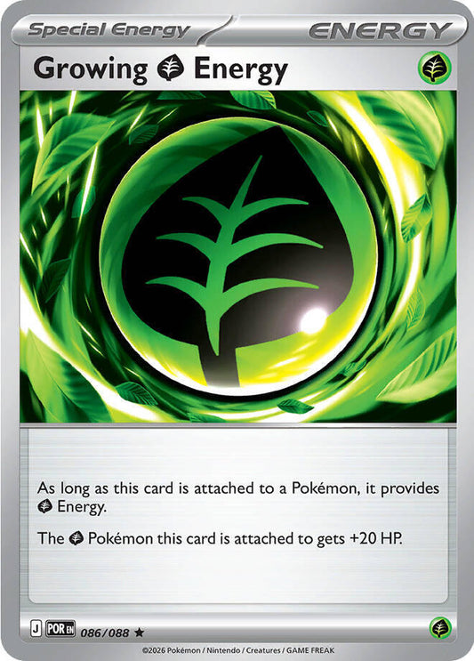 Growing Grass Energy - ME03: Perfect Order (POR) Pokemon