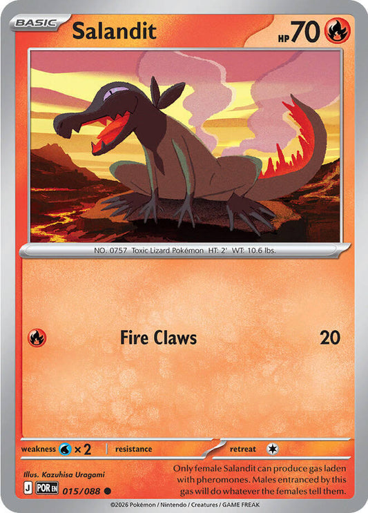 Salandit - ME03: Perfect Order (POR) Pokemon
