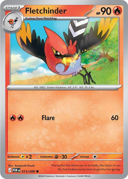 Fletchinder - ME03: Perfect Order (POR) Pokemon