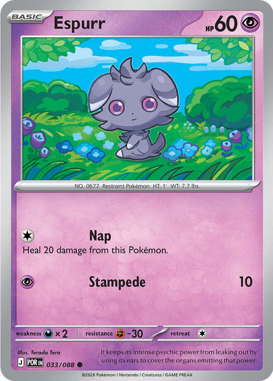 Espurr - 033/088 - ME03: Perfect Order (POR) Magic The Gathering