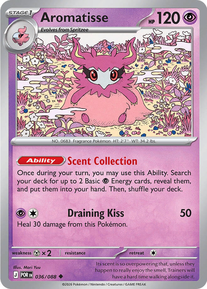 Aromatisse - ME03: Perfect Order (POR) Pokemon