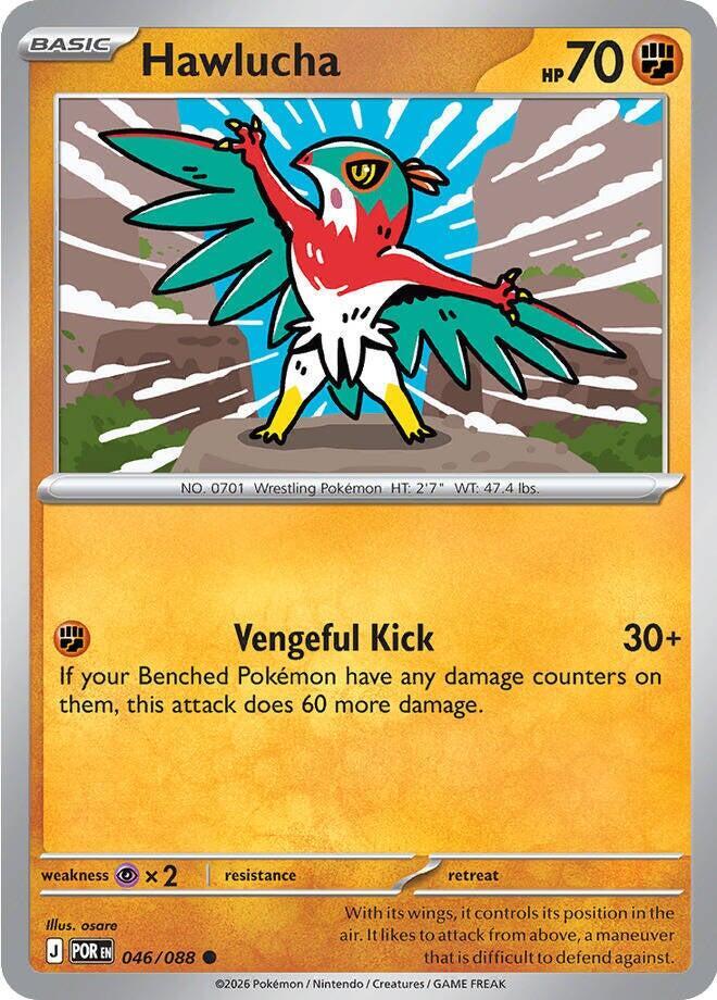 Hawlucha - ME03: Perfect Order (POR) Magic The Gathering