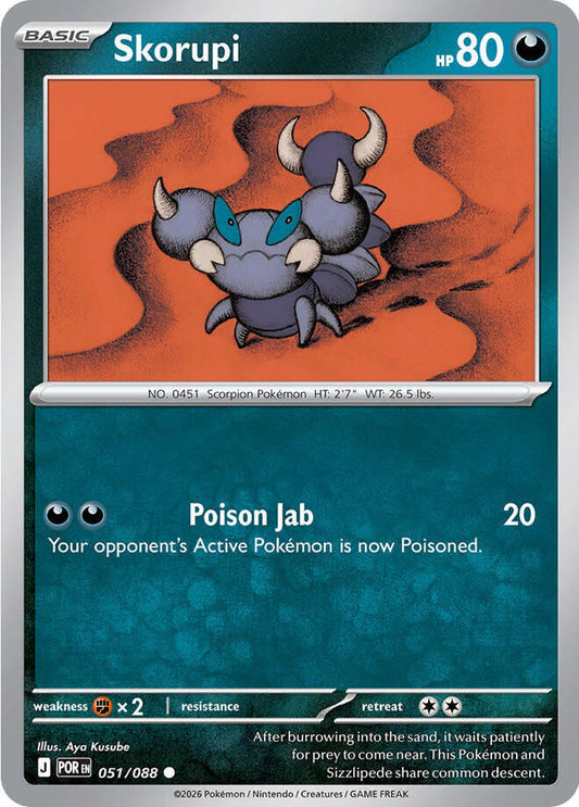 Skorupi - ME03: Perfect Order (POR) Pokemon