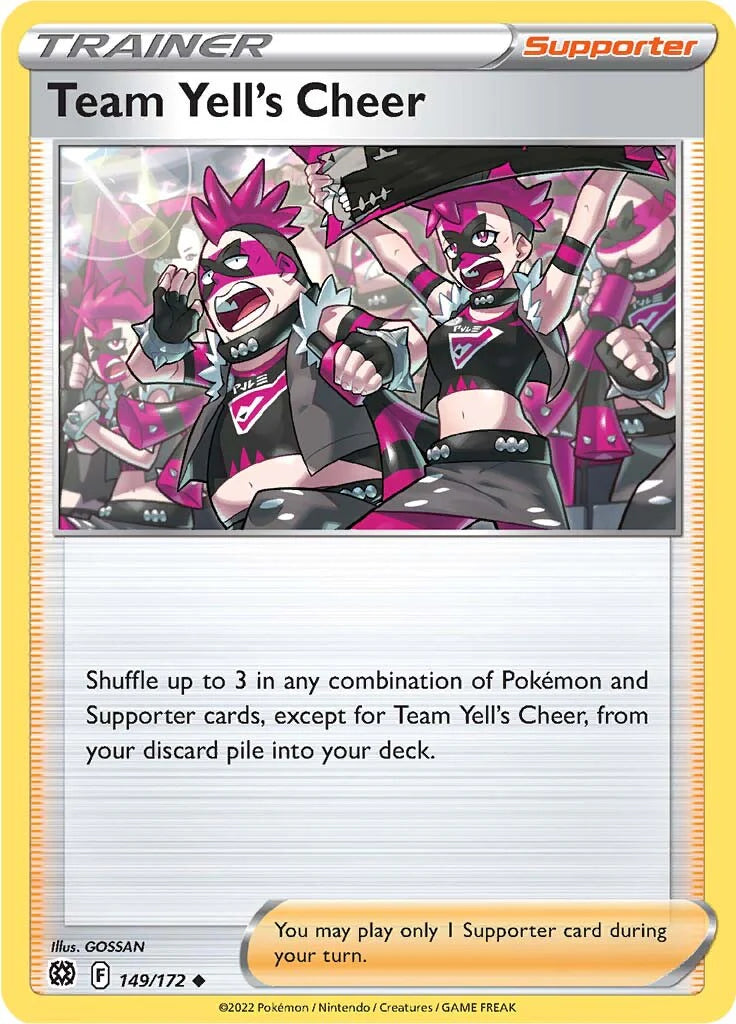 Team Yell's Cheer (149/172) [Sword & Shield: Brilliant Stars] Pokemon