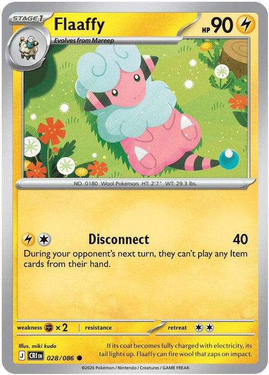 Flaaffy - ME04: Chaos Rising (CRI) Magic The Gathering