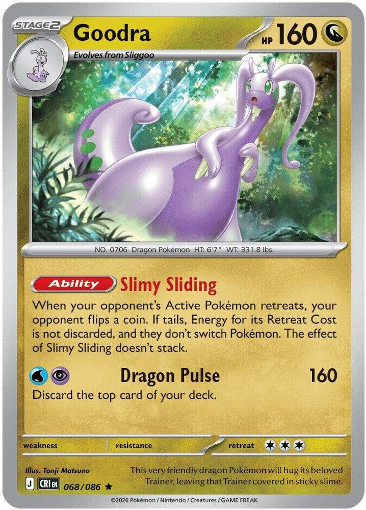 Goodra - ME04: Chaos Rising (CRI) Magic The Gathering