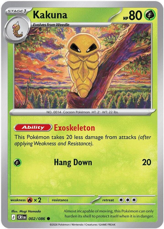 Kakuna - ME04: Chaos Rising (CRI) Magic The Gathering