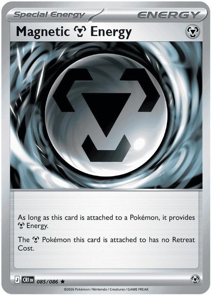 Magnetic M Energy - ME04: Chaos Rising (CRI) [Reverse] Pokemon