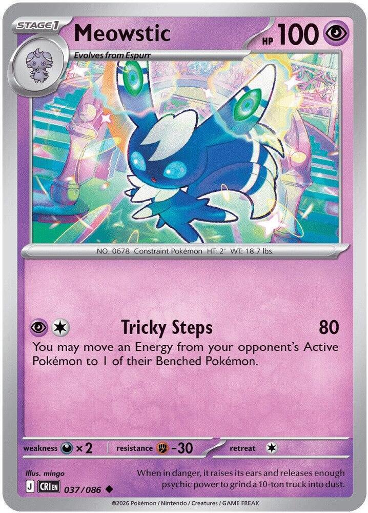 Meowstic - ME04: Chaos Rising (CRI) Magic The Gathering