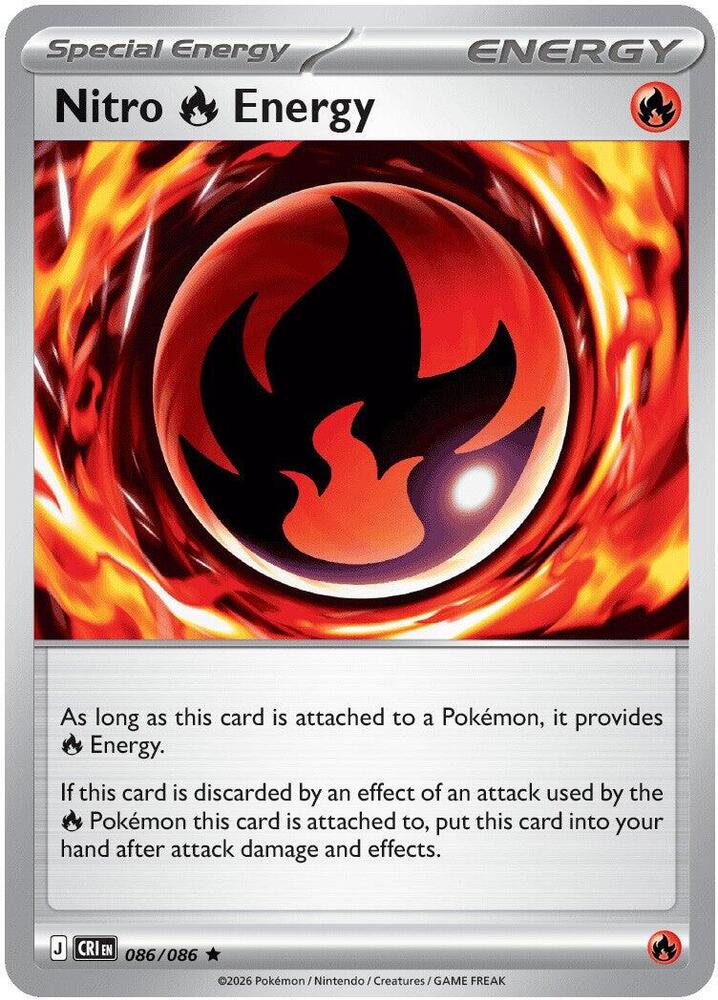Nitro R Energy - ME04: Chaos Rising (CRI) [Reverse] Pokemon