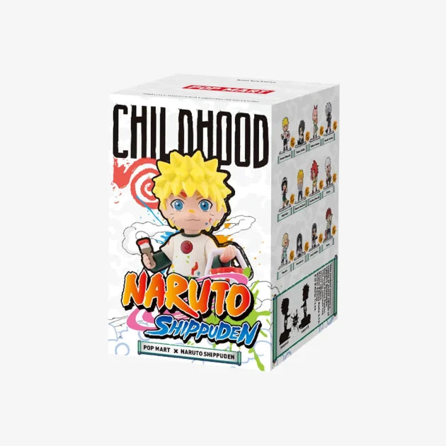 Popmart Naruto Shippuden Childhood Series Figure Blind Box Armchair Generals