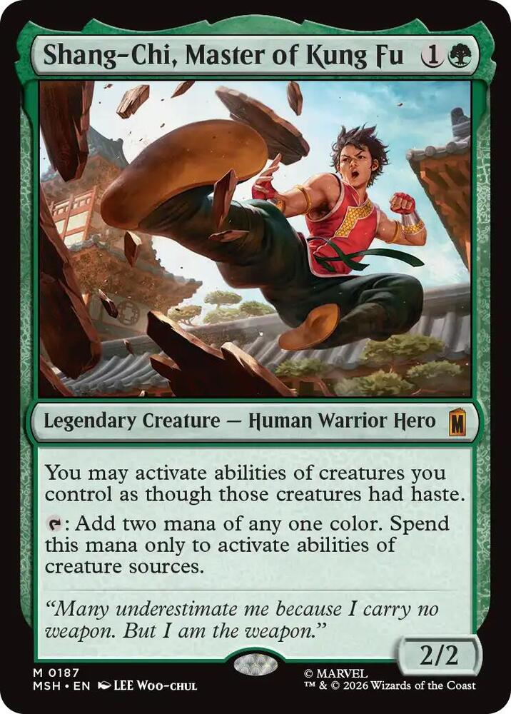 Shang-Chi, Master of Kung Fu (Foil) (Marvel Super Heroes) Armchair Generals
